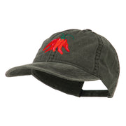 Chili Ristra Embroidered Washed Cap