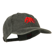 Chili Ristra Embroidered Washed Cap