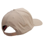 Peace Love Nursing Solid Cotton Twill 5 Panel Prostyle Snap Cap - Khaki OSFM