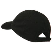 Chess Knight Embroidered Pet Spun Washed Cap