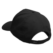 Peace Love Nursing Solid Cotton Twill 5 Panel Prostyle Snap Cap - Black OSFM