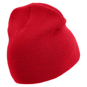 Insect Control Embroidered 8 Inch Short Beanie - Red OSFM