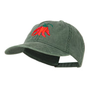 Chili Ristra Embroidered Washed Cap