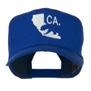 California with Bear Embroidered Cap