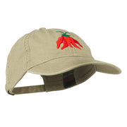 Chili Ristra Embroidered Washed Cap