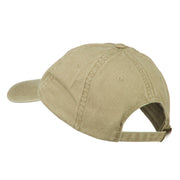 Cowboy Embroidered Washed Cap