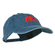 Chili Ristra Embroidered Washed Cap