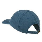 Cowboy Embroidered Washed Cap