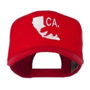 California with Bear Embroidered Cap