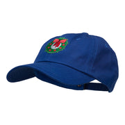 Christmas Wreath Patched Washed Cap