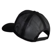 2nd Armored Division Hell on Wheels Patched Solid Cotton Twill Mesh Prostyle Cap - Black OSFM
