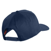 USS Lexington CV 16 Blue Patched Solid Cotton Twill 5 Panel Prostyle Snap Cap - Navy OSFM