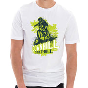 Downhill Is My Thrill Graphic Design Deluxe Jersey T-Shirt