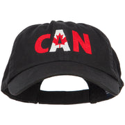 Canada Embroidered Low Profile Cap