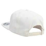 Valentines Day with Kiss Embroidered Wool Blend Prostyle Snapback - Natural OSFM