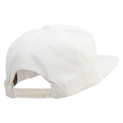 Valentines Day with Kiss Embroidered Wool Blend Prostyle Snapback - Natural OSFM