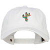 Christmas Cactus Embroidered Unstructured Cap