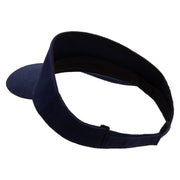 Nature Butterfly Icon Embroidered Brushed Cotton Sun visor