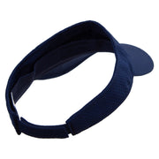 Nature Butterfly Icon Embroidered Brushed Cotton Sun visor - Navy OSFM