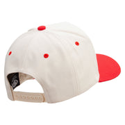 The Space Is Our Home Embroidered Premium Pro Style 5 Panels Cap - Red-Stone OSFM