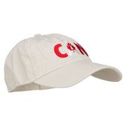 Canada Embroidered Low Profile Cap