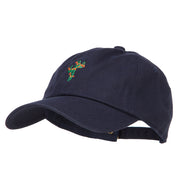 Christmas Cactus Embroidered Unstructured Cap