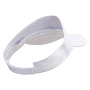 Nature Butterfly Icon Embroidered Brushed Cotton Sun visor