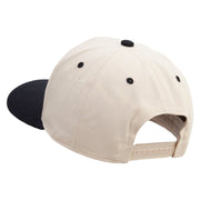 The Space Is Our Home Embroidered Premium Pro Style 5 Panels Cap - Black-Stone OSFM