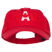 Canada Embroidered Low Profile Cap