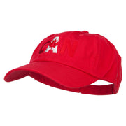 Canada Embroidered Low Profile Cap