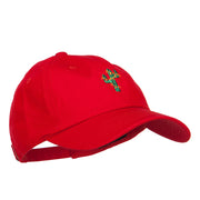 Christmas Cactus Embroidered Unstructured Cap