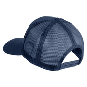 2nd Infantry Division Second to None Patched Solid Cotton Twill Mesh Prostyle Cap - Navy OSFM