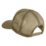 2nd Infantry Division Second to None Patched Solid Cotton Twill Mesh Prostyle Cap - Khaki OSFM