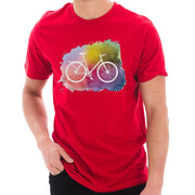 Artistic Bike Graphic Design Deluxe Jersey T-Shirt