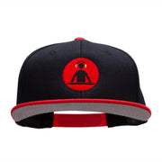 DJ Icon Embroidered Wool Blend Pro Style Snapback