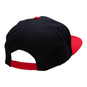 DJ Icon Embroidered Wool Blend Pro Style Snapback