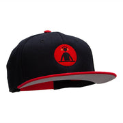 DJ Icon Embroidered Wool Blend Pro Style Snapback