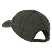 Chinese Symbol for Love Embroidered Washed Cap