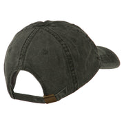 Chinese Symbol for Love Embroidered Washed Cap