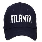 City of Atlanta Embroidered Cotton Cap