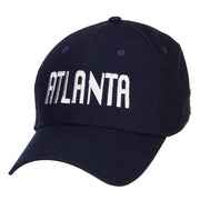 City of Atlanta Embroidered Cotton Cap