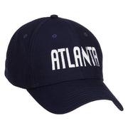 City of Atlanta Embroidered Cotton Cap