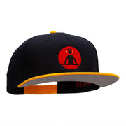 DJ Icon Embroidered Wool Blend Pro Style Snapback