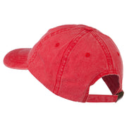 Chinese Symbol for Love Embroidered Washed Cap