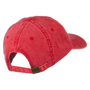 Chinese Symbol for Love Embroidered Washed Cap