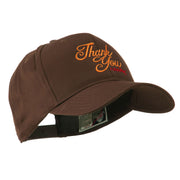 Thank You with Candy Embroidered Cap