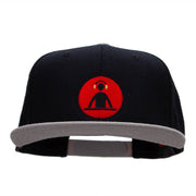 DJ Icon Embroidered Wool Blend Pro Style Snapback