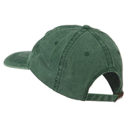 Chinese Symbol for Love Embroidered Washed Cap