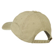 Chinese Symbol for Love Embroidered Washed Cap