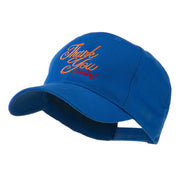 Thank You with Candy Embroidered Cap